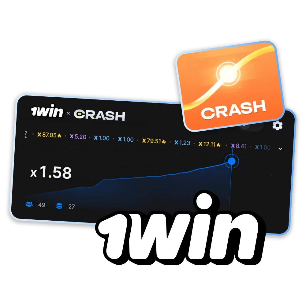 1win पर क्रैश स्लॉट गेम खोजें और अपनी किस्मत आजमाएं।