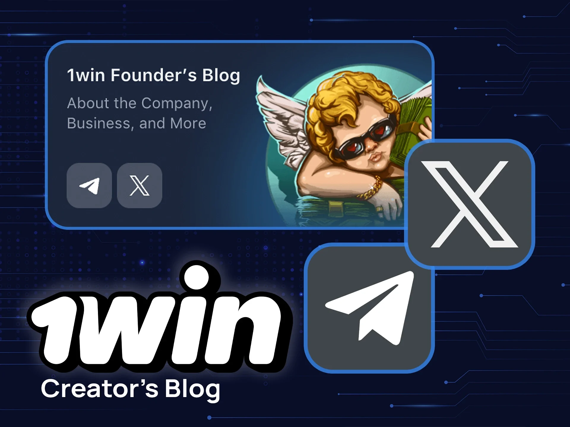 1win growth and company journey in the founder's blog
